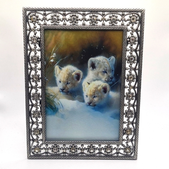Baby Cubs Watercolor Oil‎ Painting Framed Art Print - Picture 6 of 6